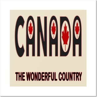 Canada The Wonderful Country Posters and Art